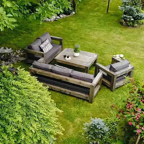 جلسة حديقة خارجية