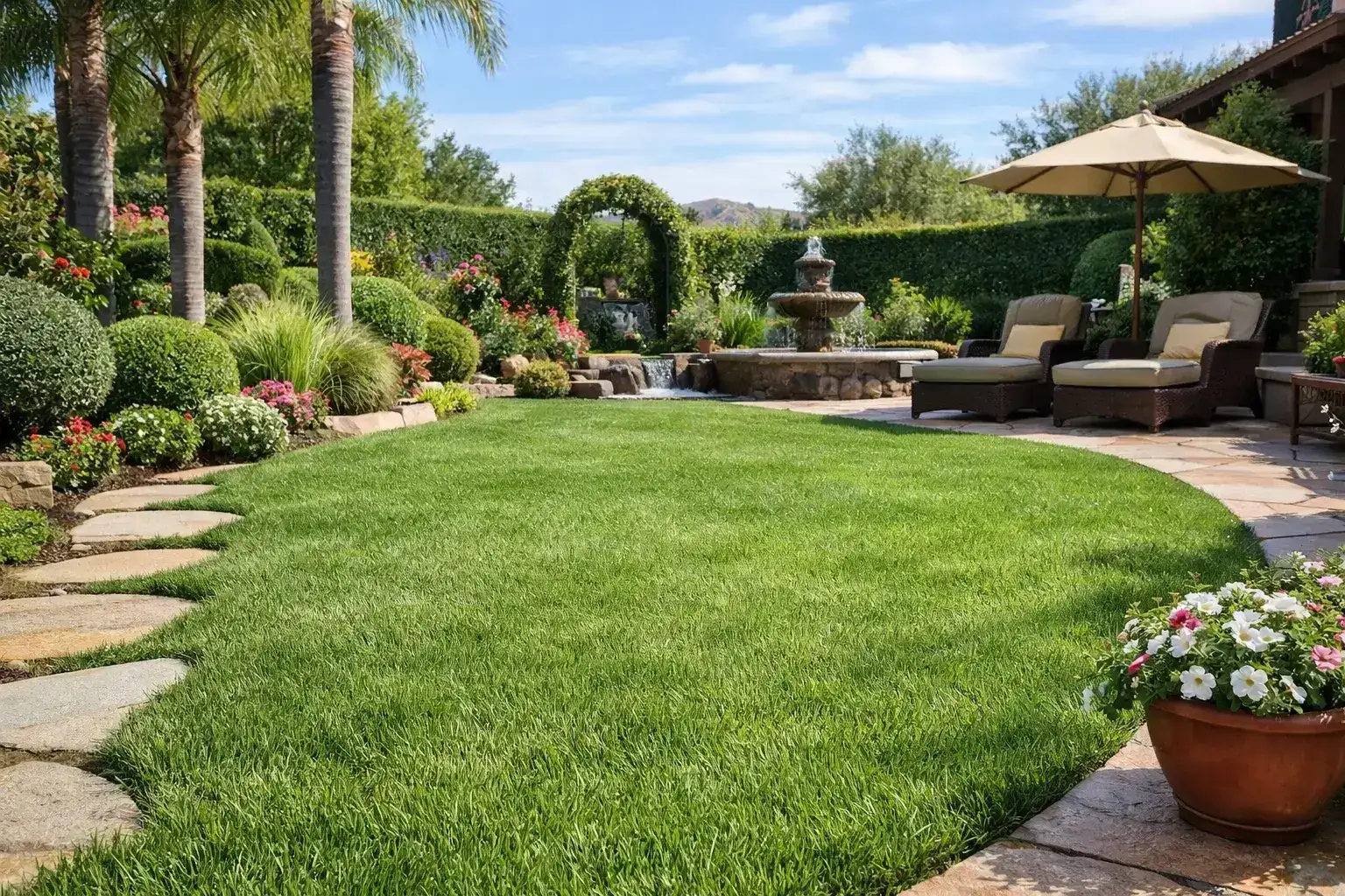 شركة تنسيق حدائق منزلية