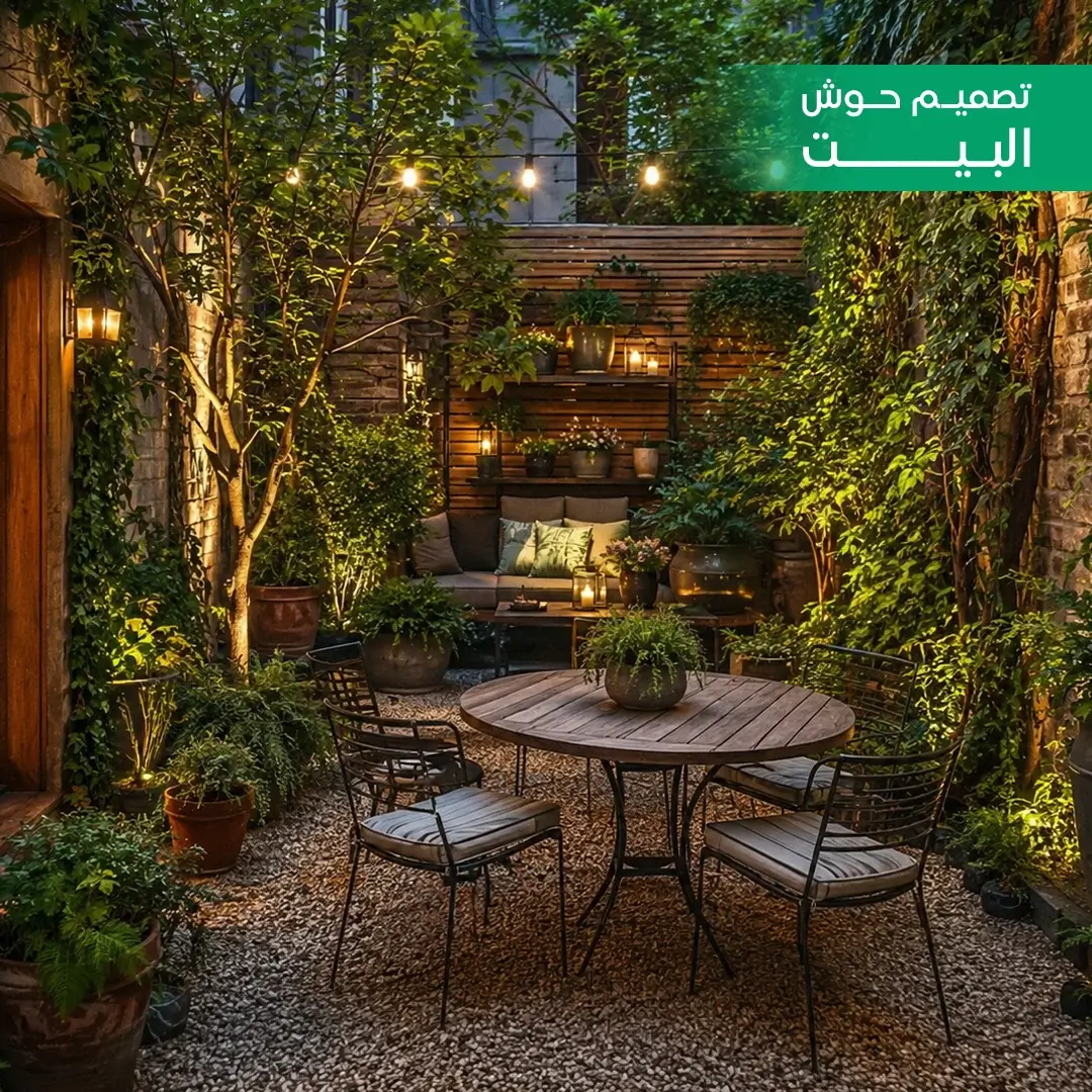 افضل تصميم حوش البيت