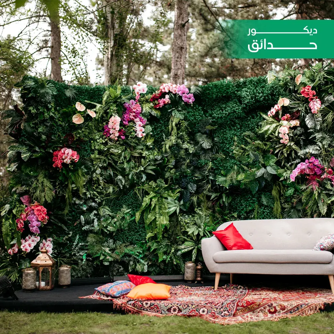 ديكور حدائق خشب